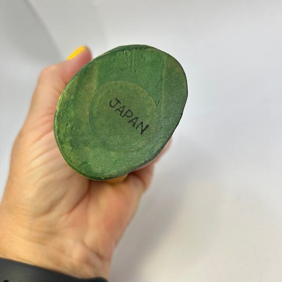 Vintage Nativity Angel Gold Wings Crossed Hands 3 3/4" Made in Japan Green - Picture 4 of 9